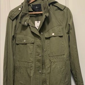 7 for all mankind bomber jacket